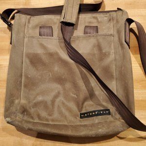 Waterfield Waxed Canvas Messenger Bag for 13 inch laptop